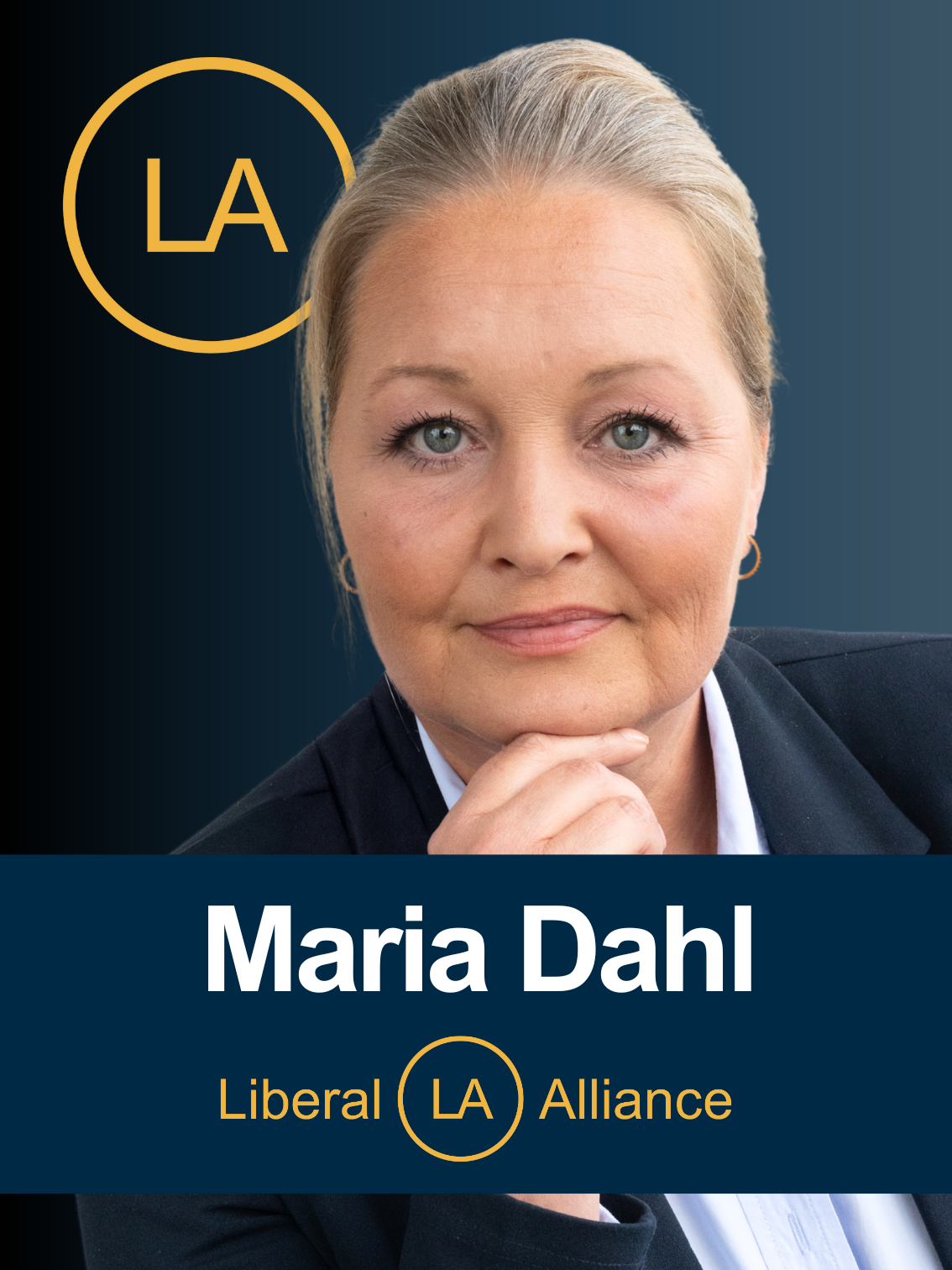 Maria Dahl. Kandidat til kommunalvalget 2025 for Liberal Alliance Hørsholm