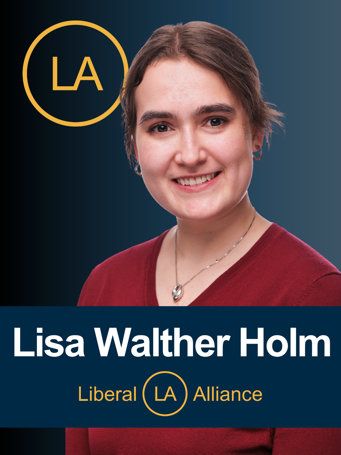 Maria Dahl. Kandidat til kommunalvalget 2025 for Liberal Alliance Hørsholm